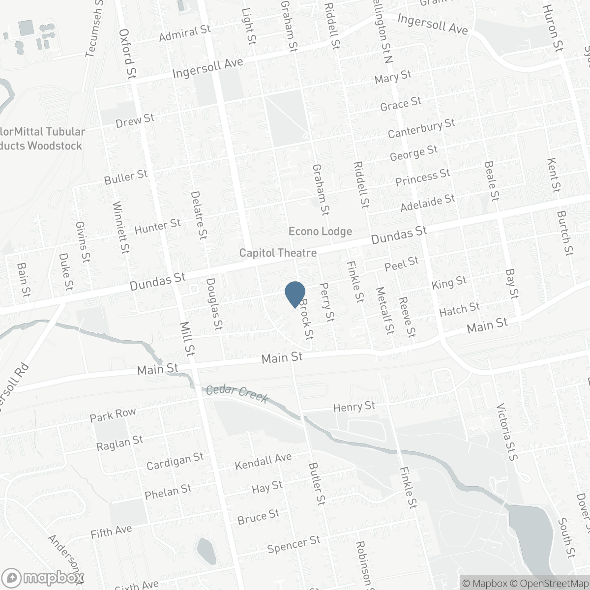 34 BROCK Street Unit# 201, Woodstock, Ontario N4S 3B5